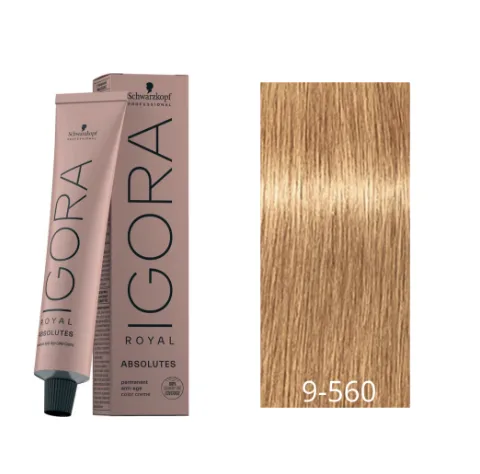 Coloração Schwarzkopf Igora Royal Absolutes 60ml 9-560