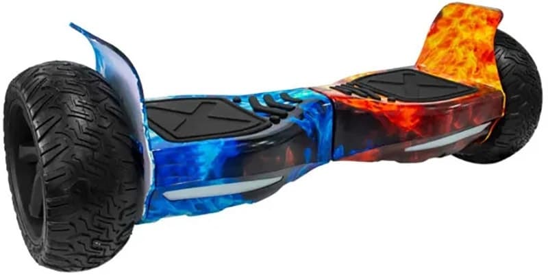 Scooter Elétrico Interbras com Rodas de 8.5" Azul Fogo