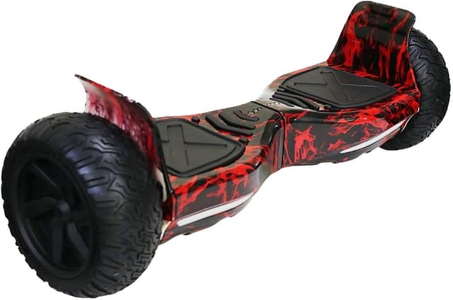Scooter Elétrico Interbras com Rodas de 8.5" Vermelho Fogo