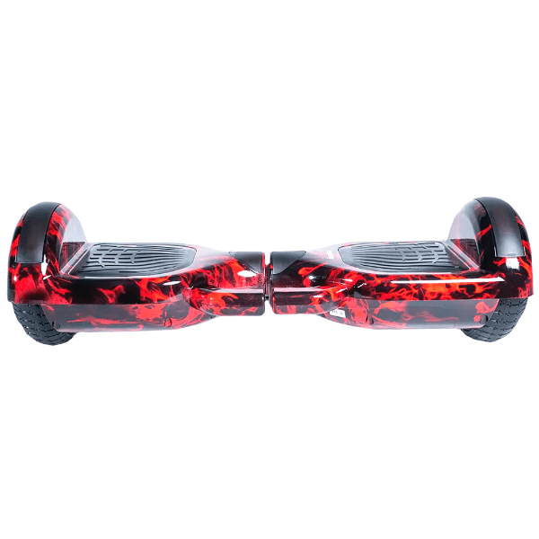 Hoverboard Interbras 6.5" / 36V - 2.4Ah / Bluetooth / LED - N12 Vermelho Fogo