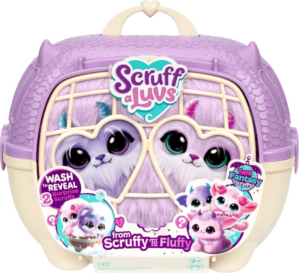 Boneca Scruff A Luvs Twin Fantasy Scruffs Moose