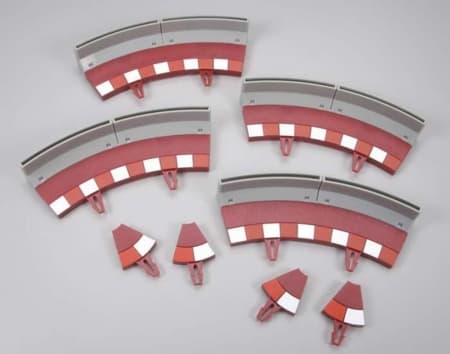 Peça de Automodelo Scx Inner Curve Borders 20290