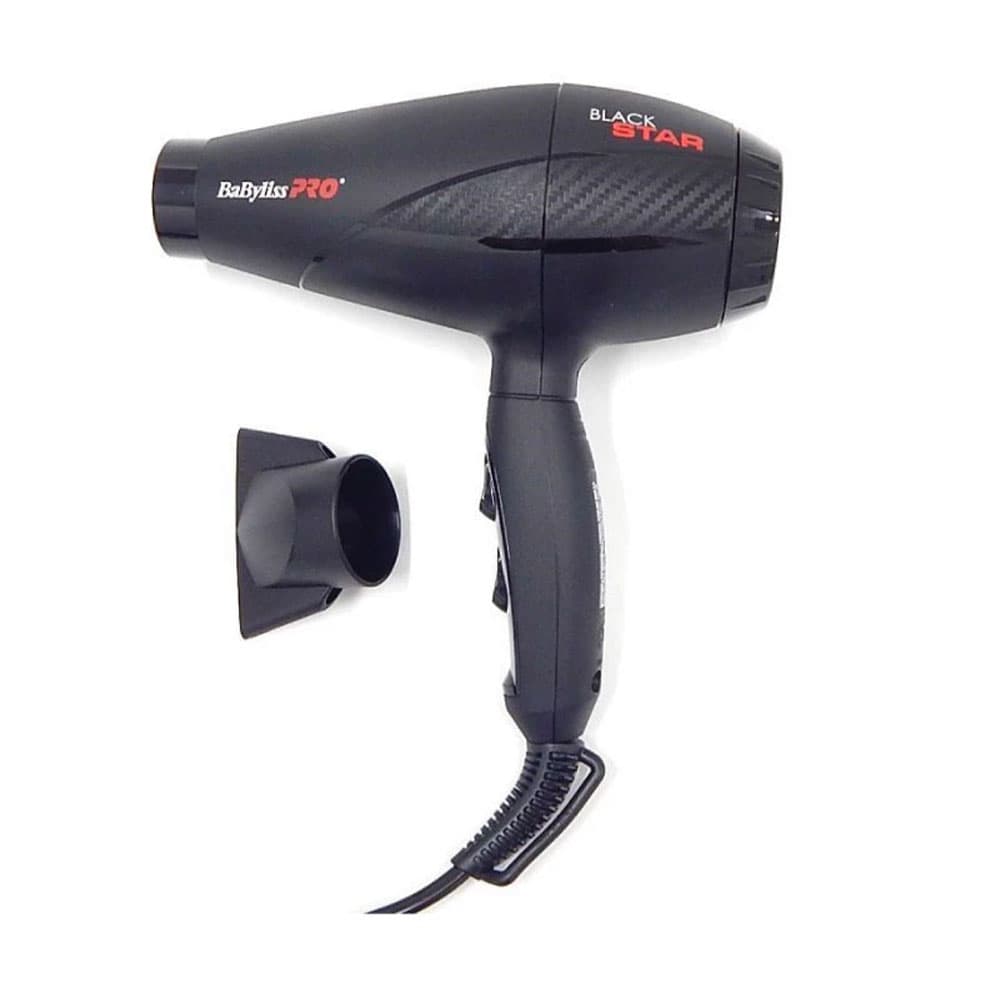 Secador de Cabelo Babyliss Pro Black Star 2000 Voltagem 220