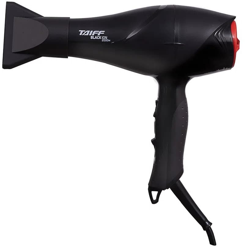 Secador de Cabelo Taiff Black Ion 2000W 220V 50/60Hz