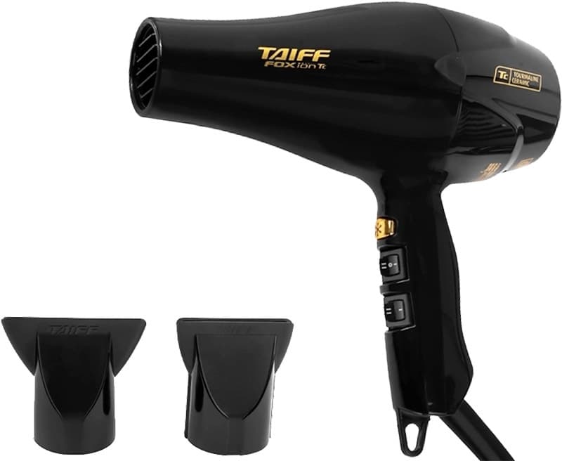 Secador de Cabelo Taiff Profissional Fox 2100W Preto/Dourado 220V 50-60Hz