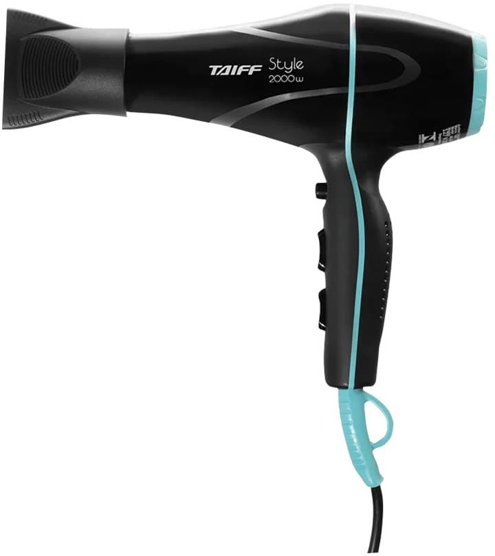 Secador de Cabelo Taiff Style 2000W 220V 50/60Hz Preto