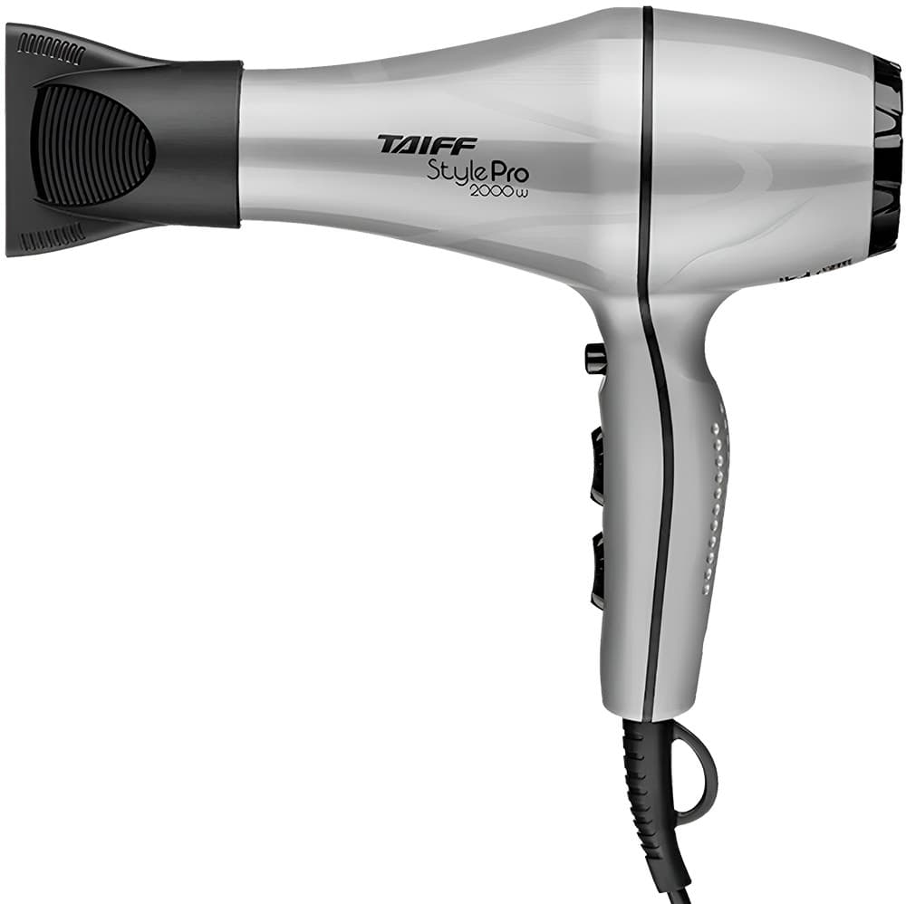 Secador de Cabelo Taiff Style Pro 2000W 220V/50-60Hz - Cinza