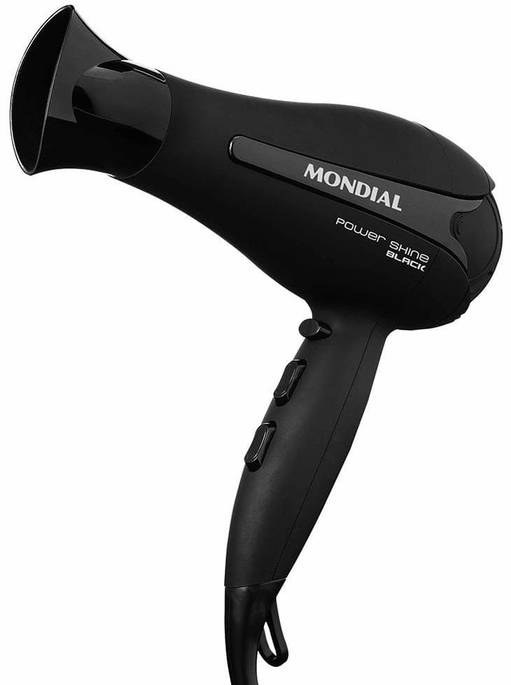 Secador Mondial Power Shine Black Ion Sc-13 220V 2000W