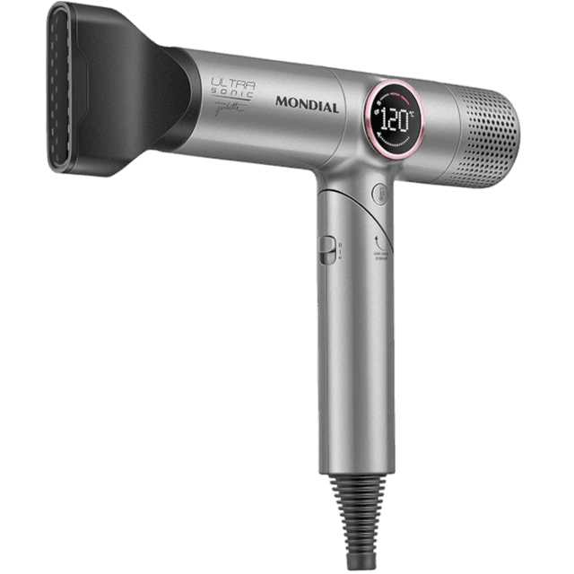 Secador Mondial Ultra Sonic Scp-Ju-04US Silver 220V