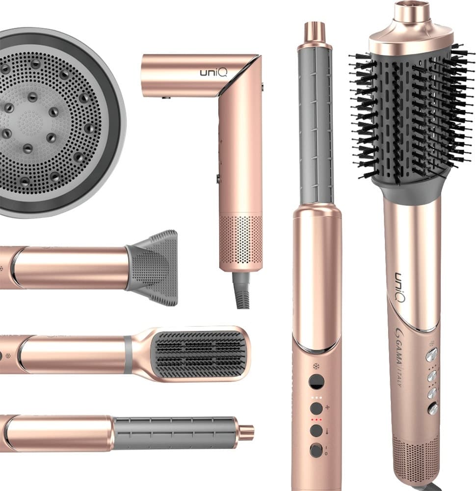 Secador de Cabelo GA.MA Radiant UniQ Multilook 9 Em 1 1200W - 110V/60Hz
