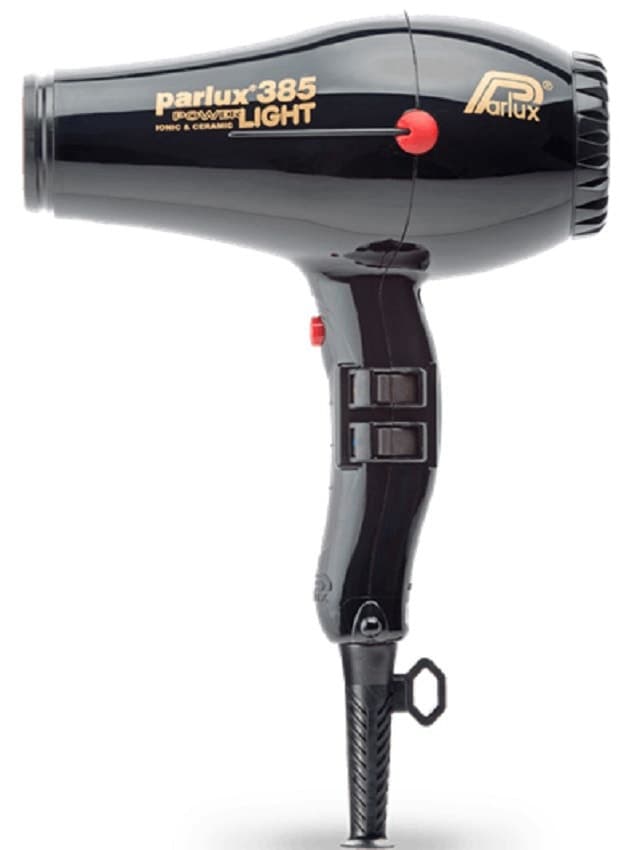 Secador Profissional Parlux 385 New Power Light Preto 110V