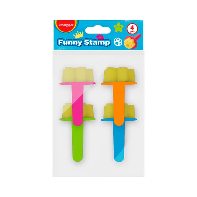 Selo de Pintura Keyroad Funny 4 Unidades