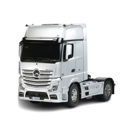 Caminhão Rc Tamiya 1/14 Mercedes-Benz Actros Cinza Kit 56335