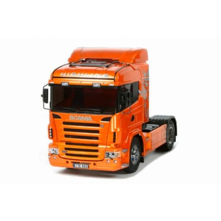 Caminhão Rc Tamiya 1/14 Scania R470 Highline Orange Edition