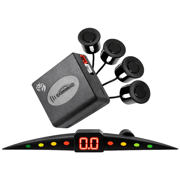 Sensor de Estacionamento Krab 4 Sensores Preto