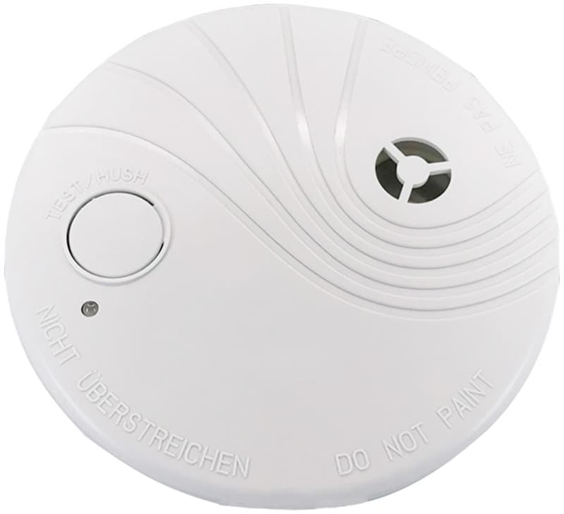 Sensor de Fumaça Hikvision Ds-Pdsmk-S-Wb Wireless Photoelectric Smoke Detector