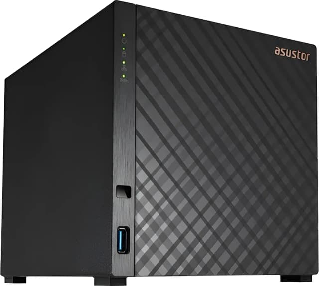 Servidor Nas Asustor AS1204T Drivestor 4 Gen2 Realtek 1.7GHz/1GB DDR4/USB
