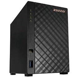 Servidor Nas Storage Asustor AS1202T Drivestor2 Realtek RTD1619B de 1.7GHz / 1GB de RAM / 2 Baias / USB 3.2 / LAN