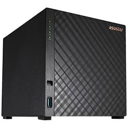 Servidor Nas Storage Asustor AS1204T Drivestor4 Realtek RTD1619B de 1.7GHz / 1GB de RAM / 4 Baias / USB3.2 / LAN
