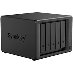 Servidor Nas Storage Synology DiskStation DX525 Expansion Unit / 5 Baias / SATA 3.5" / SATA 2.5" - Preto
