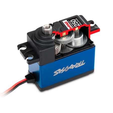 Servo Digital Traxxas Ht-330 Blue Metal Gear Waterproof