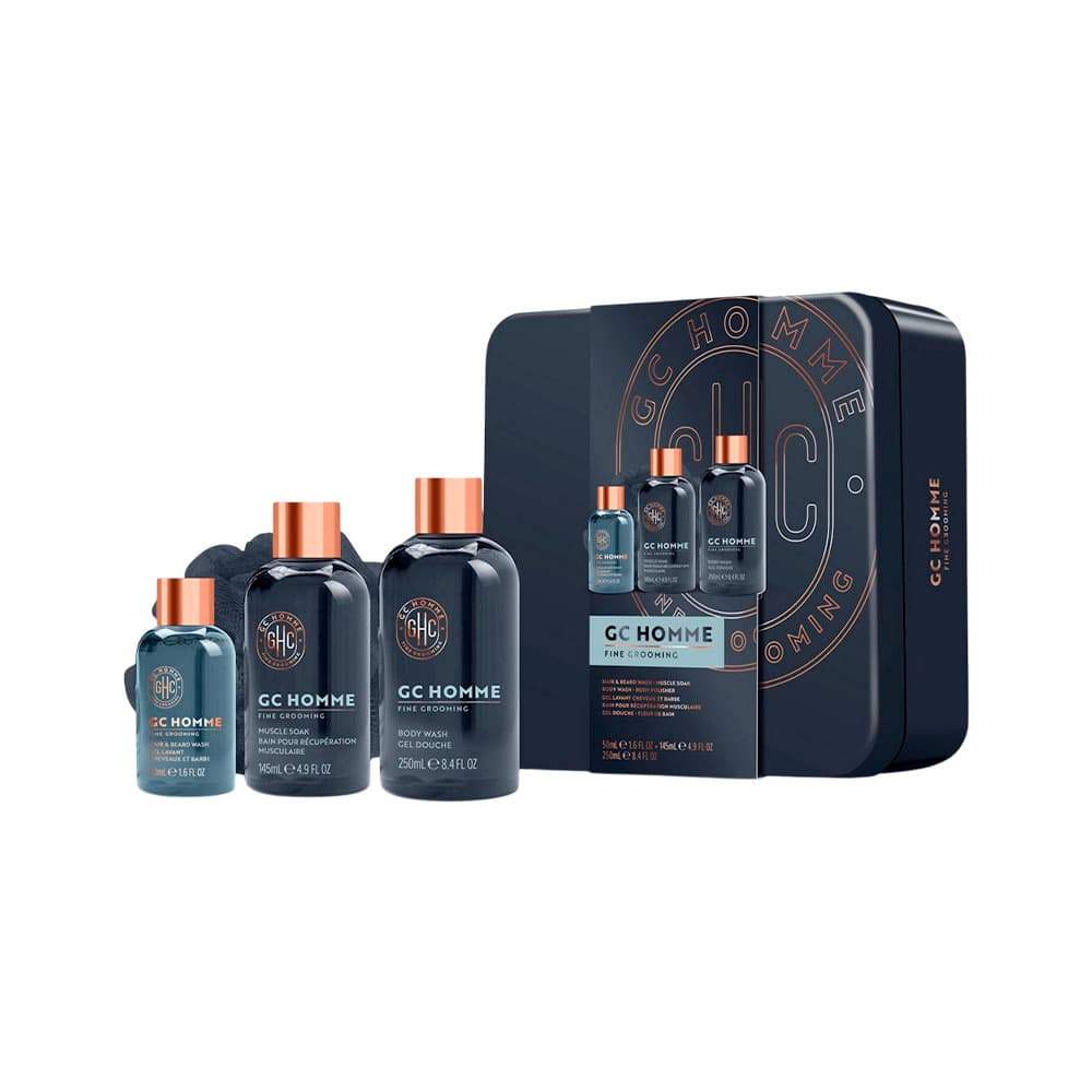 Kit de Cuidados para Barba Gc Homme Fine Grooming 4 Peças