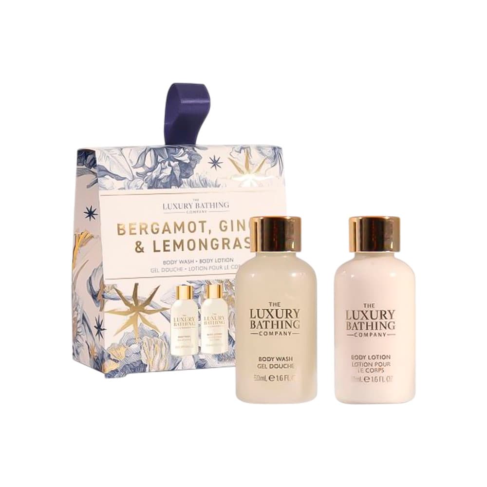 Conjunto The Luxury Bathing Bergamota, Gengibre e Capim-limão 2 Peças