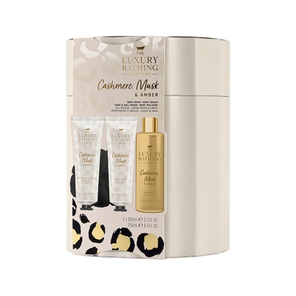 Kit Hidratante The Luxury Bathing Cashmere Musk & Amber 4 Peças