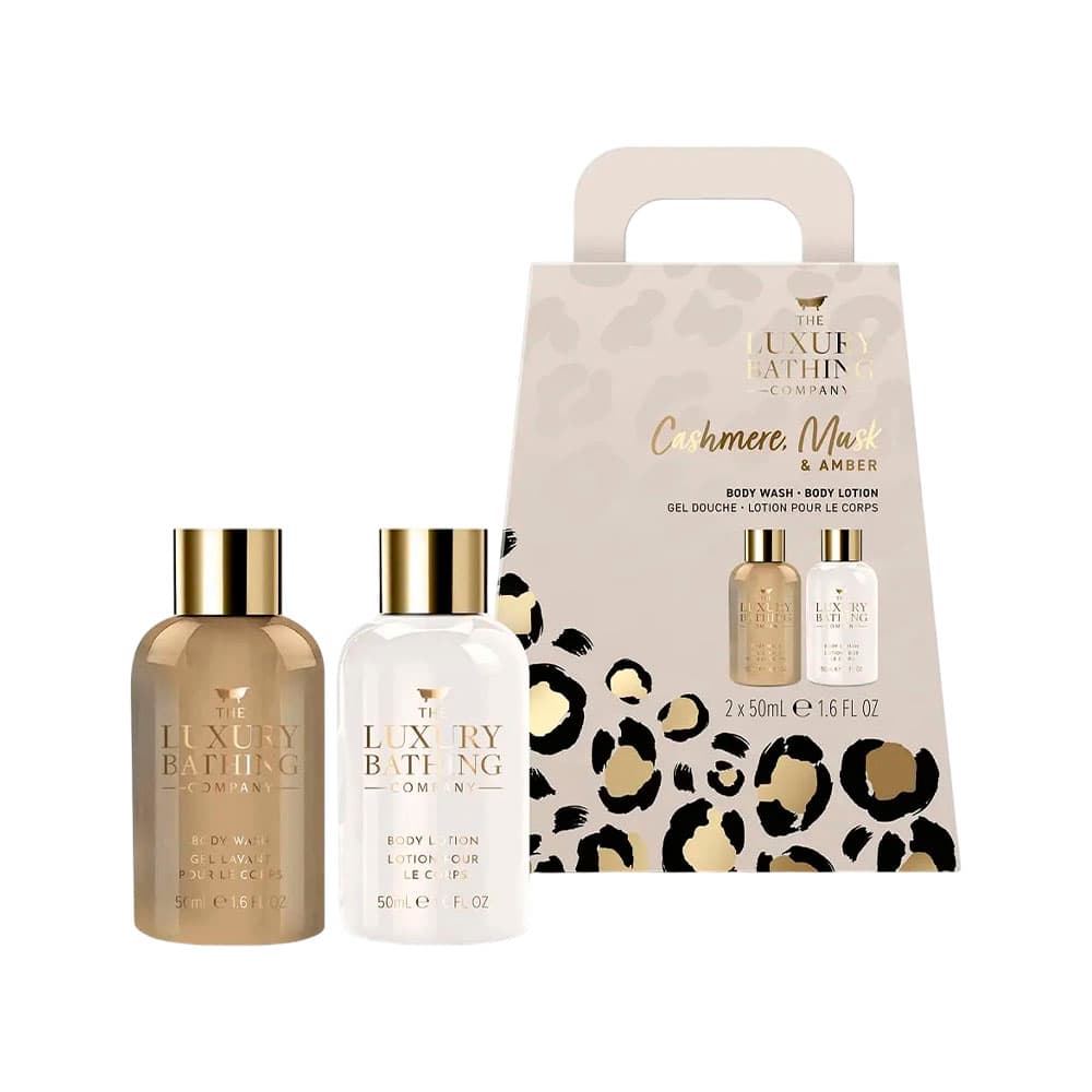 Kit com 2 Hidratantes The Luxury Bathing Cashmere Musk & Amber Mini