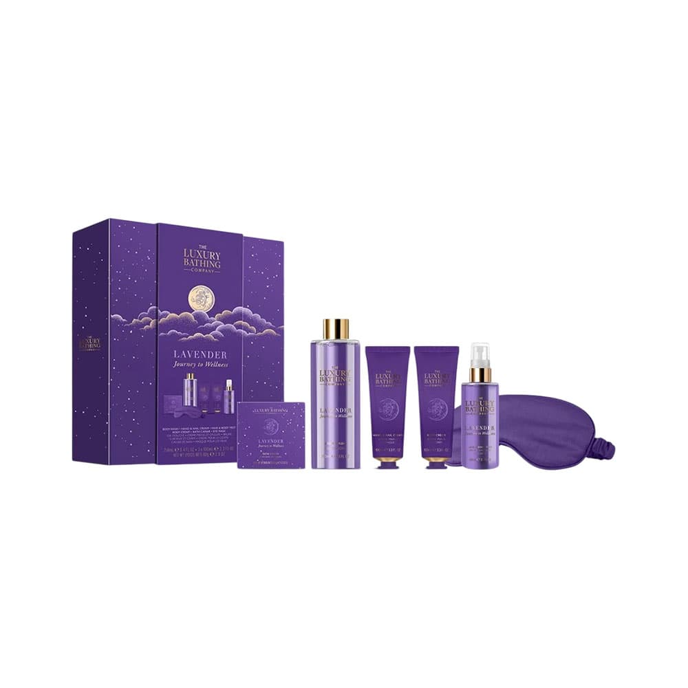 Conjunto de Banho The Luxury Bathing Lavender Journey To Wellness 6 Peças