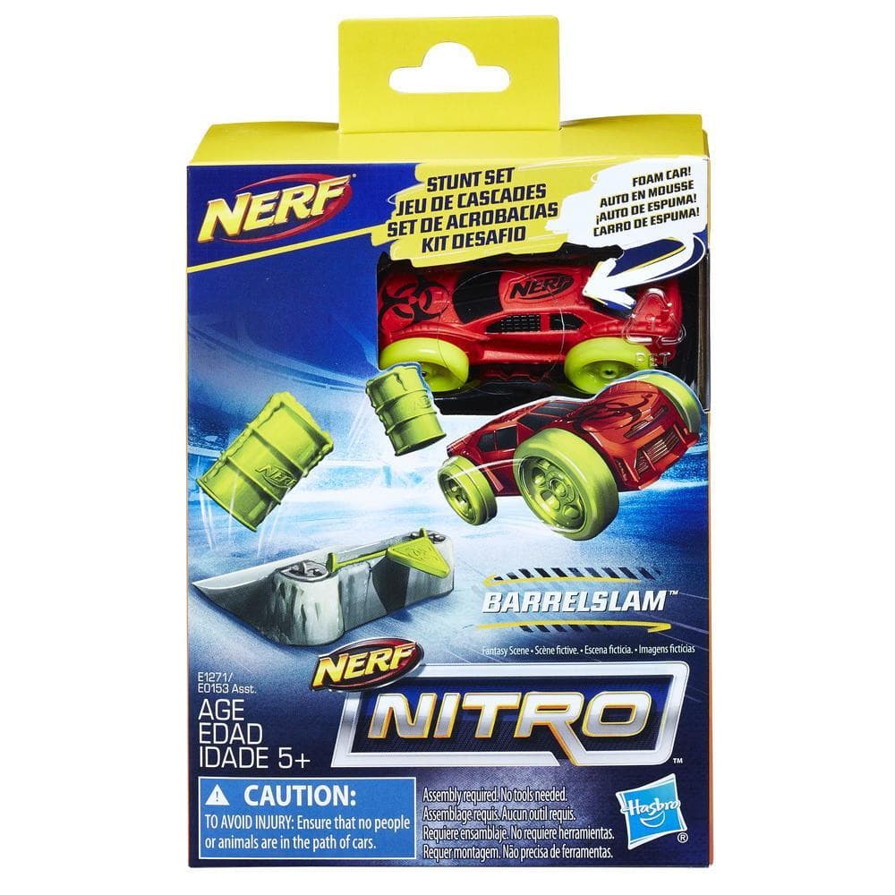 Conjunto de Acrobacias Hasbro Nerf Nitro Barrel Slam – E1271