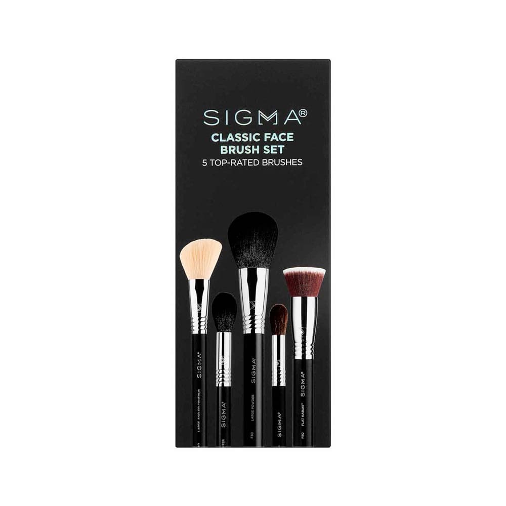 Conjunto de Pincéis Sigma Classic Face Brush 5 Peças