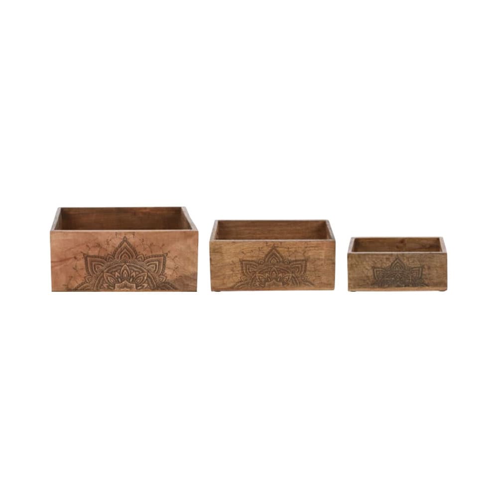 Conjunto de Caixas Organizadoras Kpm 042406 3 Peças