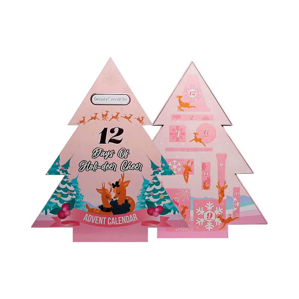 Conjunto de Cosméticos Beauty Creations 12 Days of Holideer Cheer Advent Calendar 12 Peças
