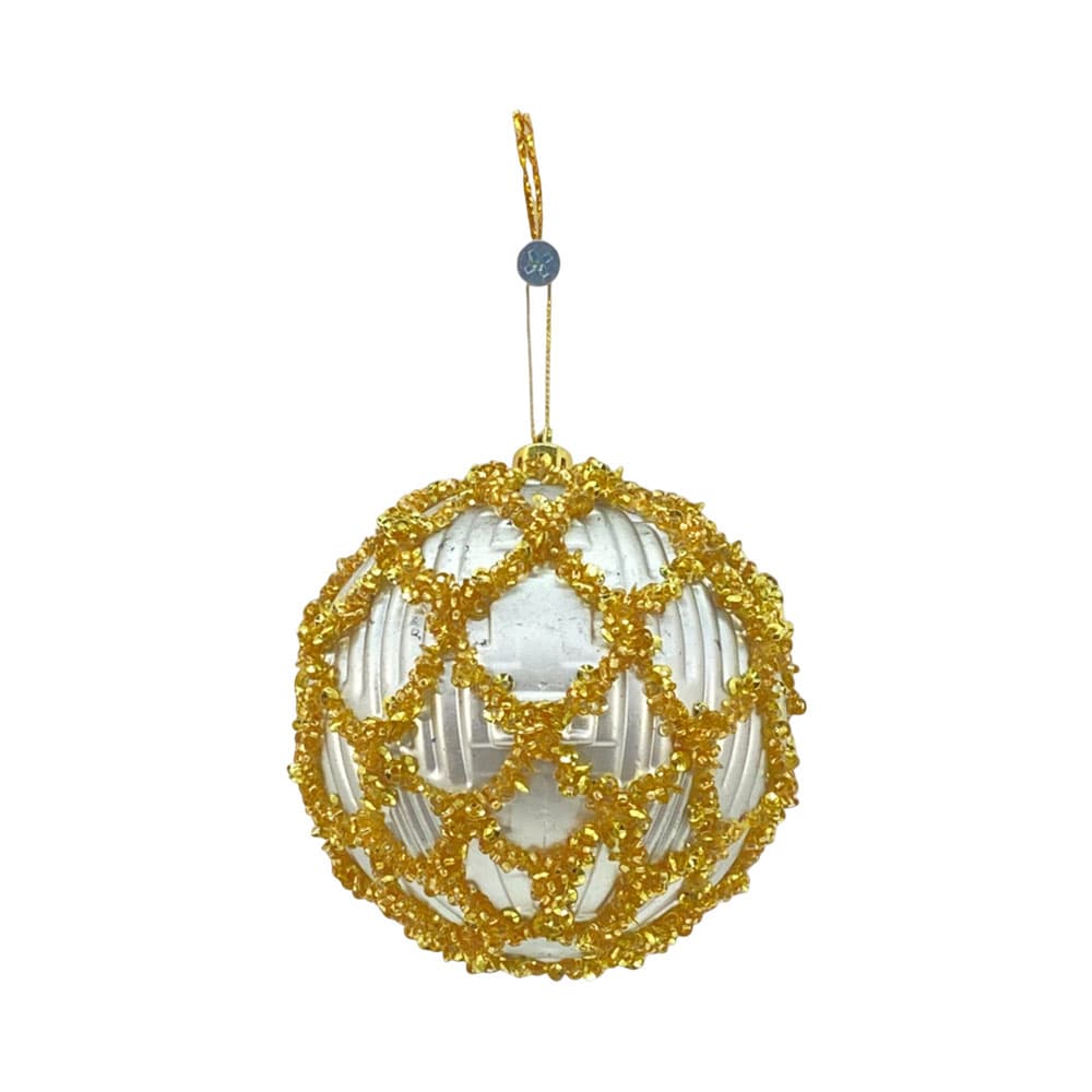 Conjunto de Bolas Natalinas Santini 8 Cm 6 Peças