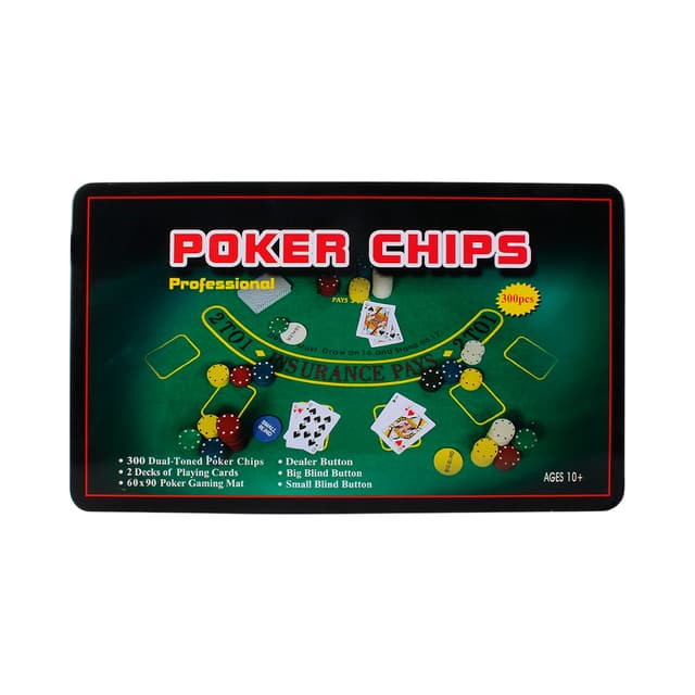 Conjunto de Poker Lat-1114 300 Peças