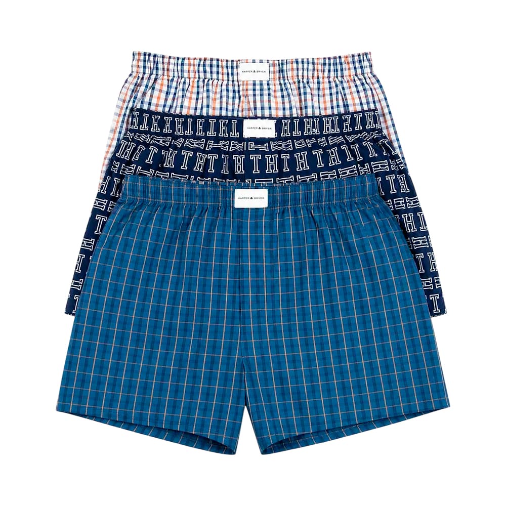 Conjunto de Roupa Íntima Tommy Hilfiger Masculino 3 Peças