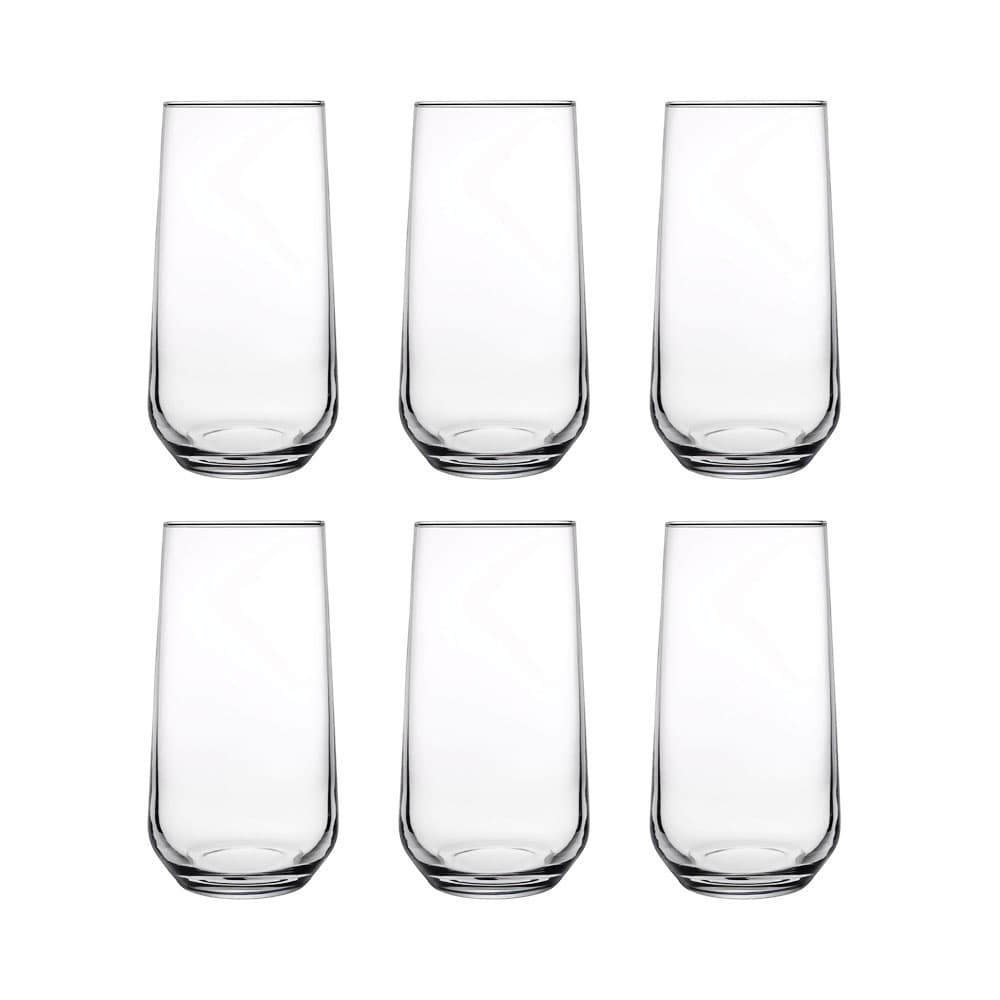 Conjunto de Copos Pasabahce Allegra 470ml 6 Peças