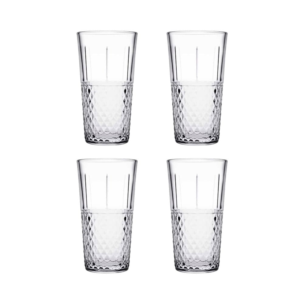 Conjunto de Copos Pasabahce Highness 355ml 4 Peças
