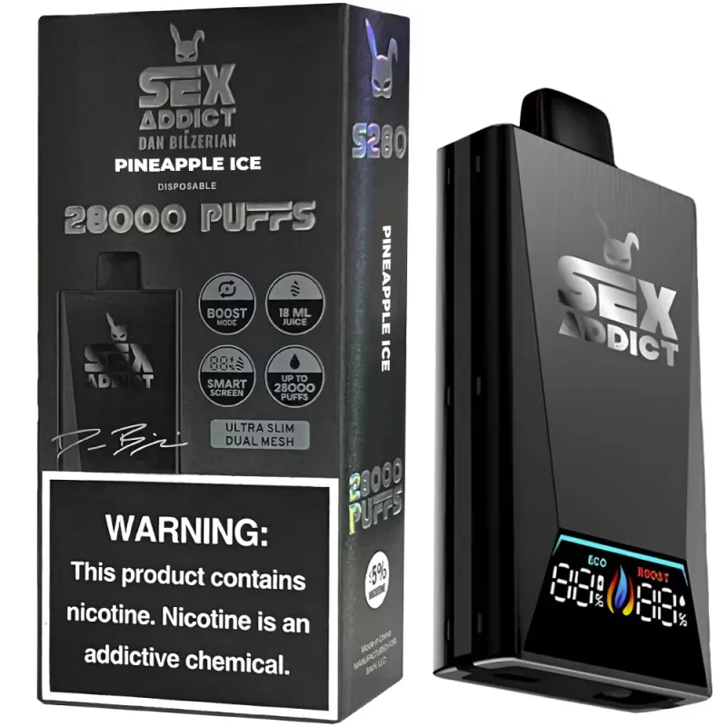 Vape Sex Addict S280 28000PUFFS Abacaxi Gelo