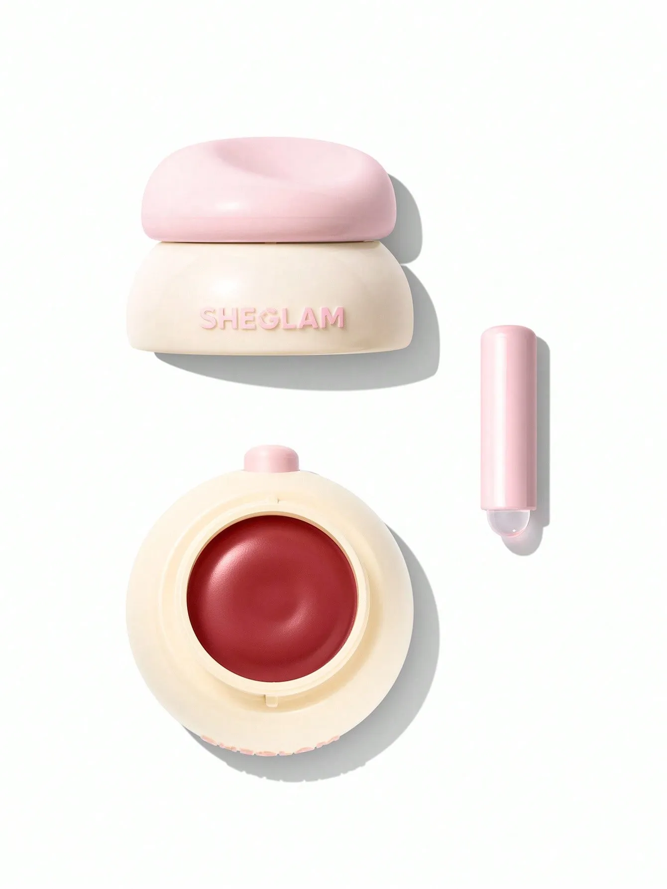 Batom Sg Sheglam Bounce Putty Pocket Lip Pot Cocoa Crush