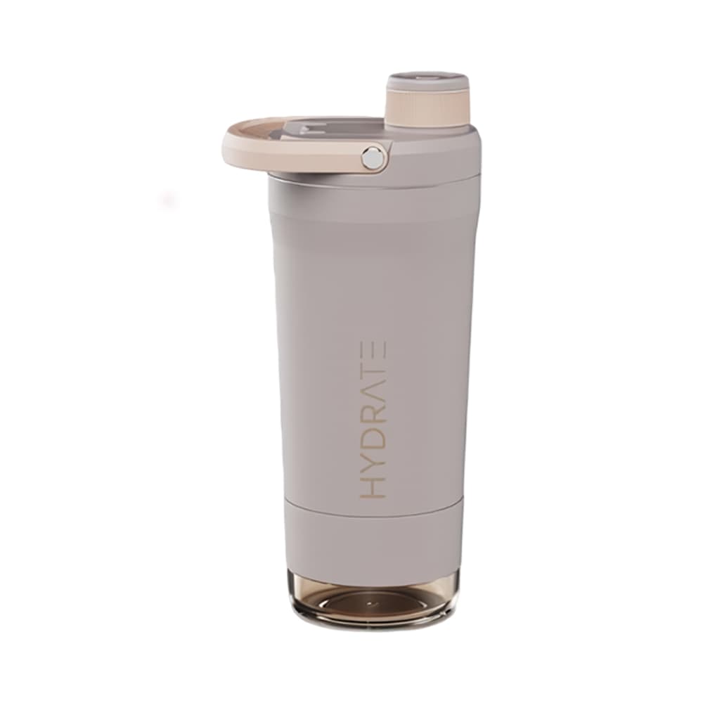 Shaker Elite Hydrate 591ml Bege