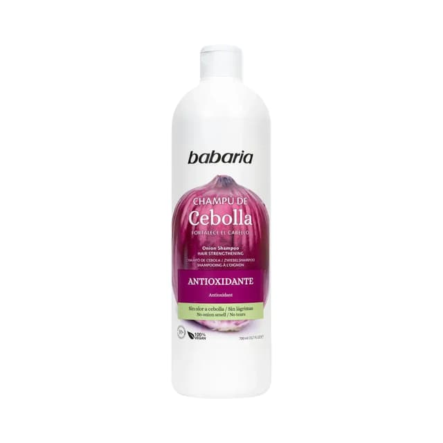 Shampoo Babaria Antioxidante de Cebola 700ml