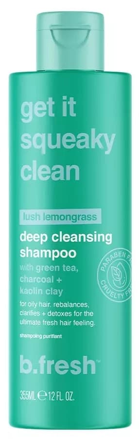 Shampoo B.fresh Get It Squeaky Clean Lush Lemongrass - 355mL