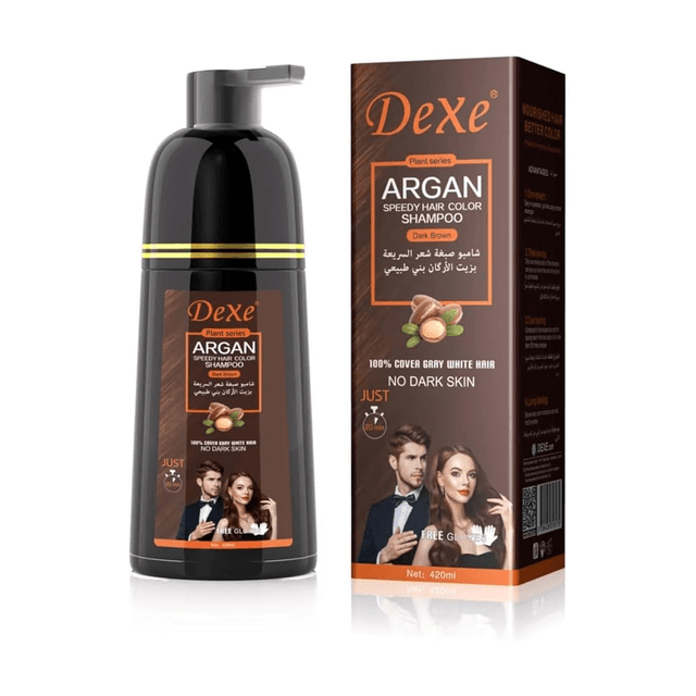 Shampoo Dexe Argan Light Brown 420ml