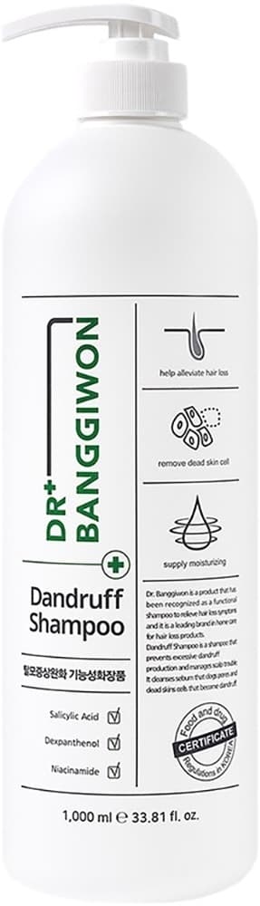 Shampoo Dr+ Banggiwon Anticaspa - 1000mL