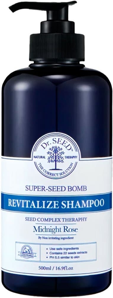Shampoo Dr. Seed Revitalize Super-Seed Bomb Midnight Rose - 500mL