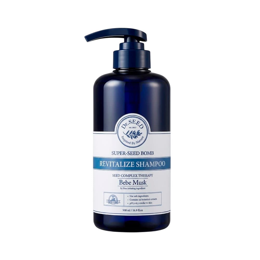 Shampoo Dr. Seed Super-Seed Bomb Revitalize Bebê Musk 500ml