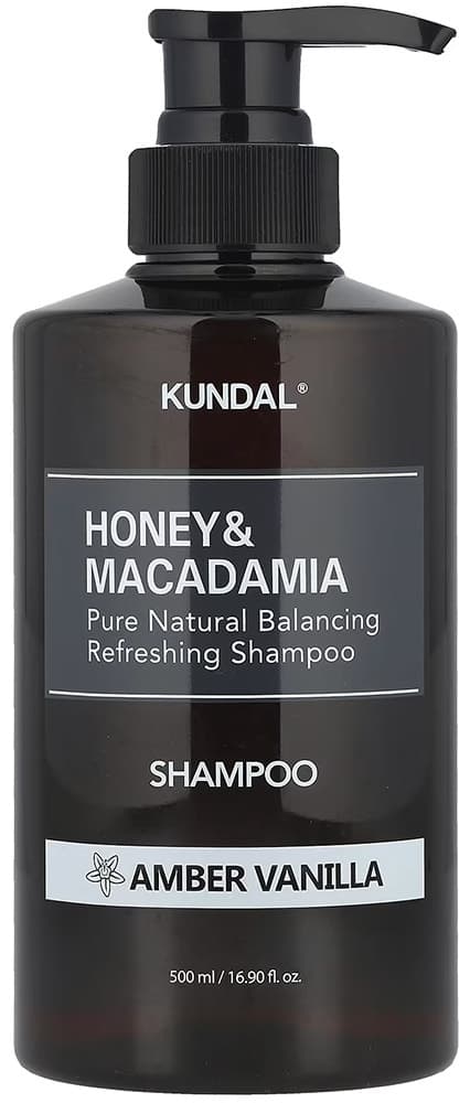 Shampoo Kundal Honey Macadamia | Amber Vanilla - 500mL