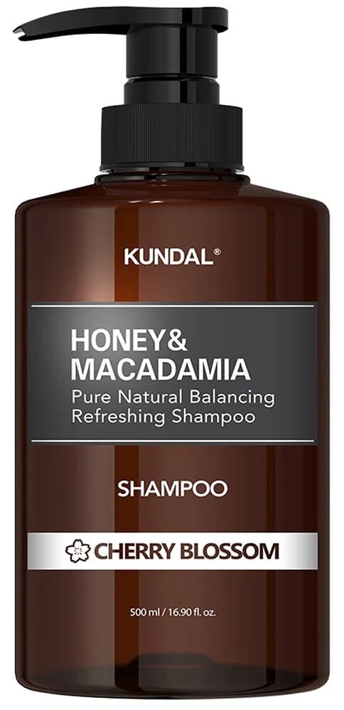 Shampoo Kundal Honey Macadamia | Cherry Blossom - 500mL